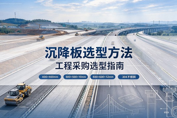 美姑沉降板选择方法