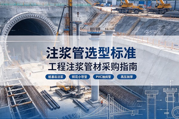 美姑注浆管选型标准
