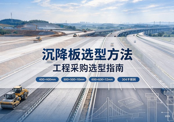 美姑沉降板选择方法