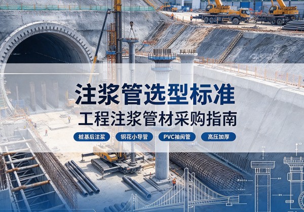 美姑注浆管选型标准